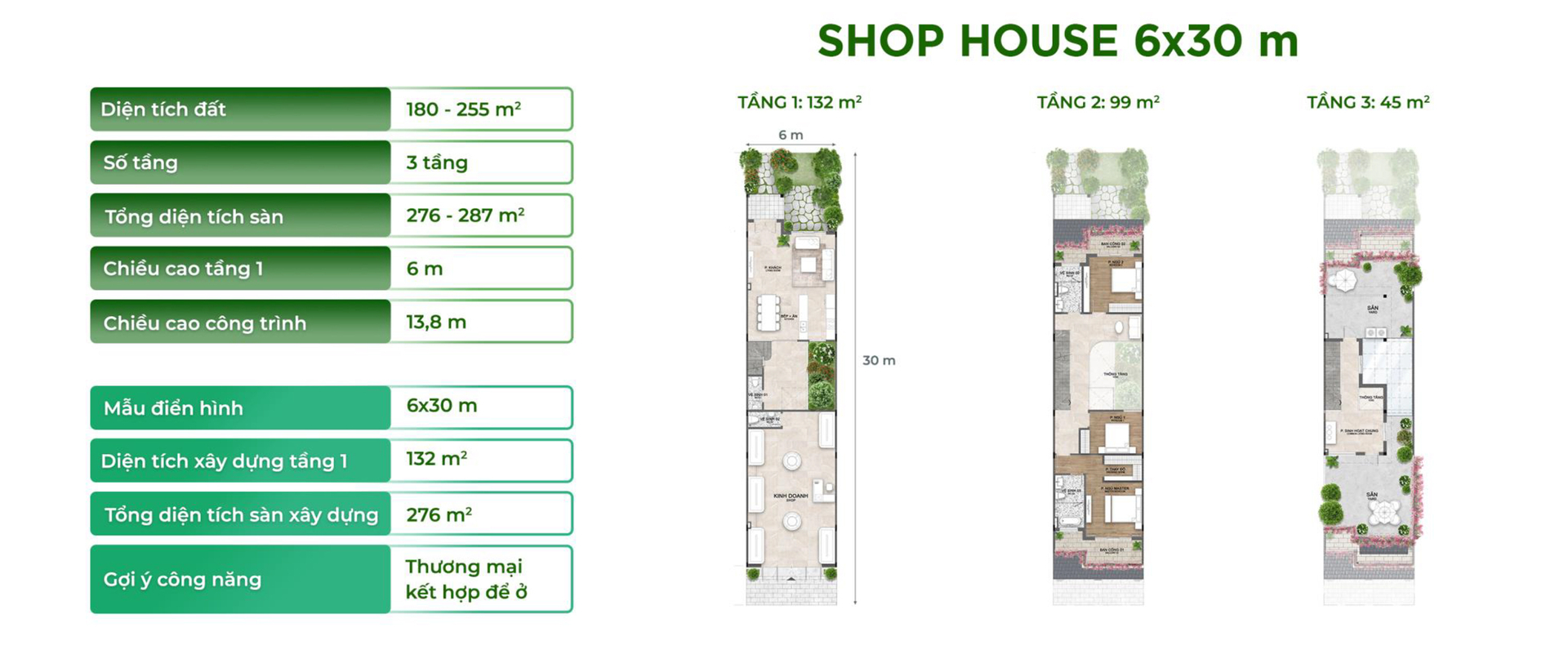 SHOPHOUSE 6X30