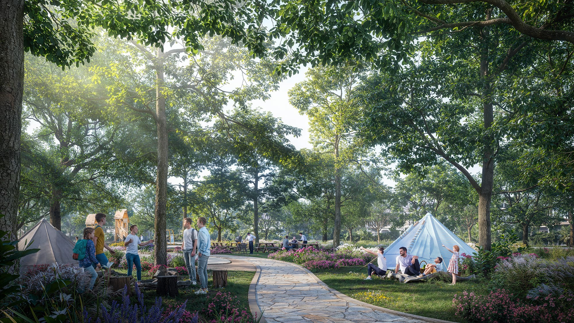 TIỆN ÍCH ECO RETREAT LONG AN ECO PARK